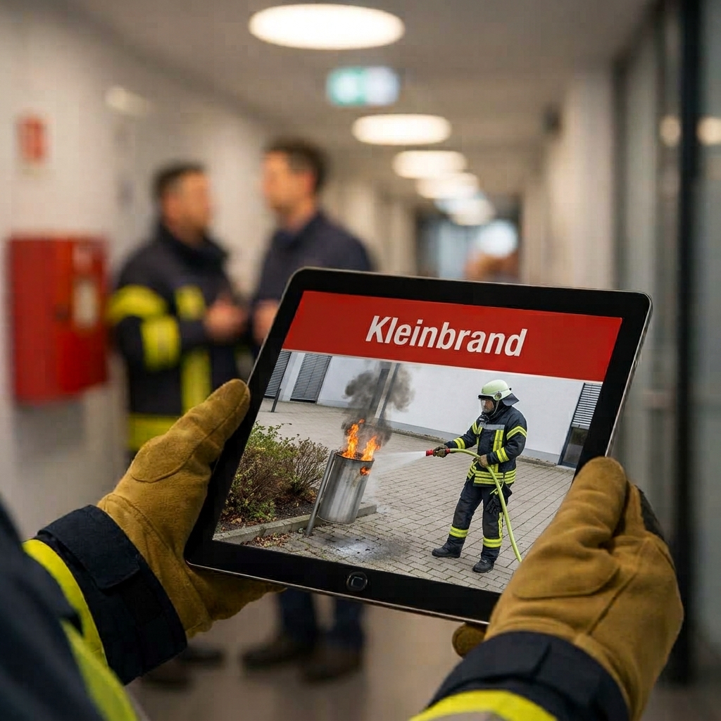 Brand / F1_Sonstiger Klein-und Entstehungsbrand / Viereck/ETS