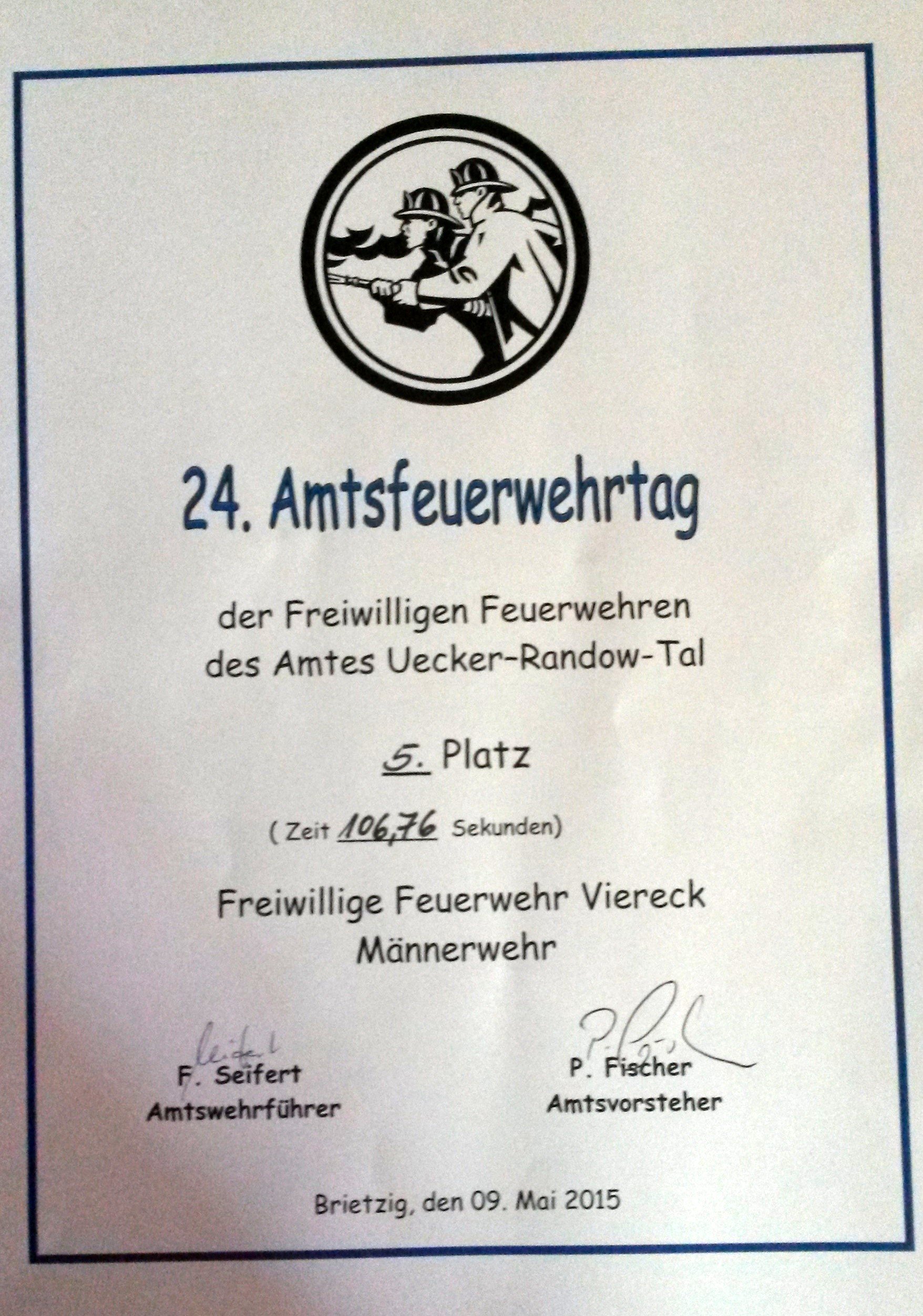 Du betrachtest gerade Amtsfeuerwehrtag 2015